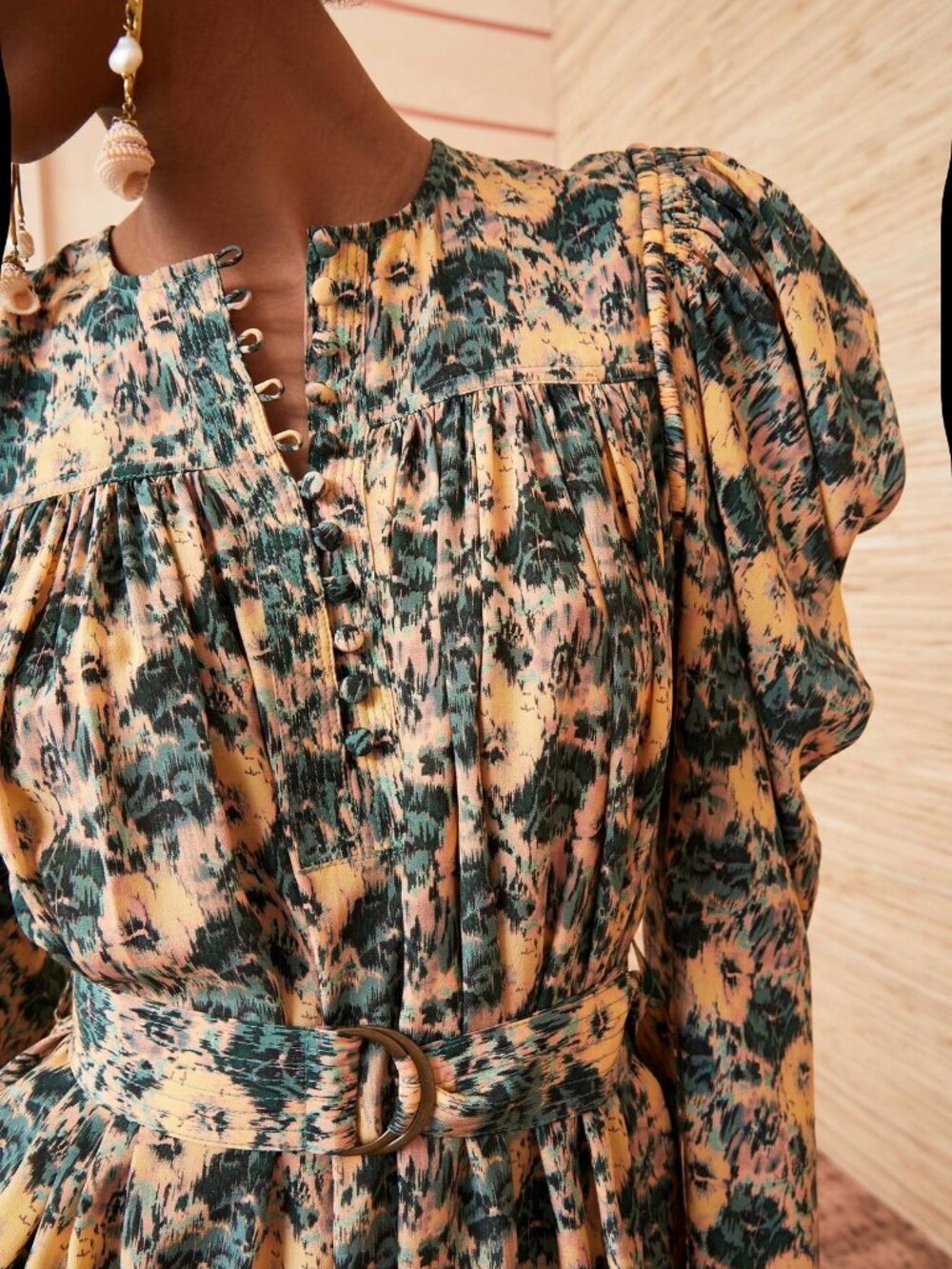 Ulla Johnson Elaine Floral Silk Mini Dress - Size 0 XS